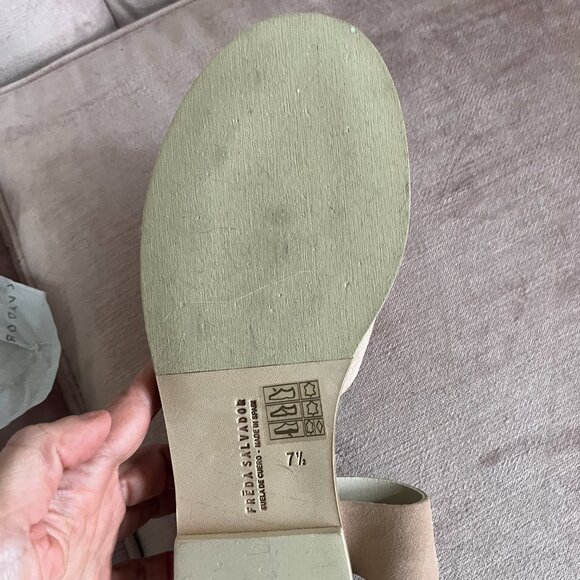 Freda Salvador Sera Fisherman Sandal in Blush Suede - Picture 7 of 7